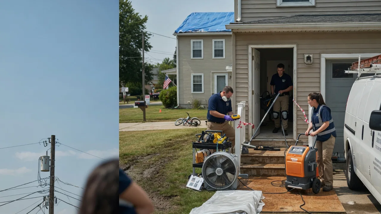 Water Damage Repair in Friendly, WV near me